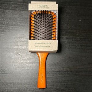 AVEDA Wooden Paddle Brush with Black Bristles